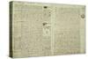 Codex Hammer Pages 124-127-Leonardo da Vinci-Stretched Canvas