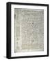 Codex Leicester: Science of Waves-Leonardo da Vinci-Framed Giclee Print