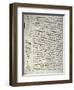 Codex Leicester: Science of Waves-Leonardo da Vinci-Framed Giclee Print