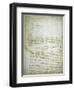 Codex Leicester: The Changing Earth-Leonardo da Vinci-Framed Giclee Print