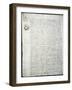 Codex Leicester: Water Pressure Theories-Leonardo da Vinci-Framed Giclee Print