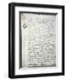 Codex Leicester: Water Pressure Theories-Leonardo da Vinci-Framed Giclee Print