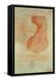 Codex Madrid 1/57-R Study for a Sculpture of a Horse-Leonardo da Vinci-Framed Stretched Canvas