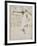 Codex on the Flight of Birds-Leonardo da Vinci-Framed Giclee Print