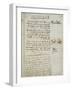 Codex on the Flight of Birds-Leonardo da Vinci-Framed Giclee Print