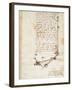 Codex on the Flight of Birds-Leonardo da Vinci-Framed Giclee Print