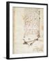 Codex on the Flight of Birds-Leonardo da Vinci-Framed Giclee Print