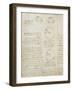 Codex on the Flight of Birds-Leonardo da Vinci-Framed Giclee Print