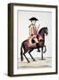 Codice Trujillo Del Perú. T.I. Personaje a Caballo, Palacio Real, Madrid-Baltasar Jaime Martínez Compañón-Framed Giclee Print