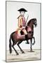 Codice Trujillo Del Perú. T.I. Personaje a Caballo, Palacio Real, Madrid-Baltasar Jaime Martínez Compañón-Mounted Giclee Print