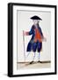 Codice Trujillo Del Perú. T.I. Personaje Colonial, Palacio Real, Madrid-Baltasar Jaime Martínez Compañón-Framed Giclee Print