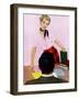 Coed's Delight - Saturday Evening Post "Men at the Top", October 21, 1950 pg.27-Coby Whitmore-Framed Giclee Print