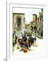 "Coed Tourists in Italy", August 2, 1958-Constantin Alajalov-Framed Giclee Print