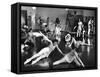 Coeds at the University of New Hampshire Performing Various Corrective Gymnasium Workouts-Alfred Eisenstaedt-Framed Stretched Canvas