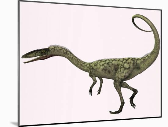 Coelophysis Bauri Dinosaur from the Triassic Period-null-Mounted Art Print