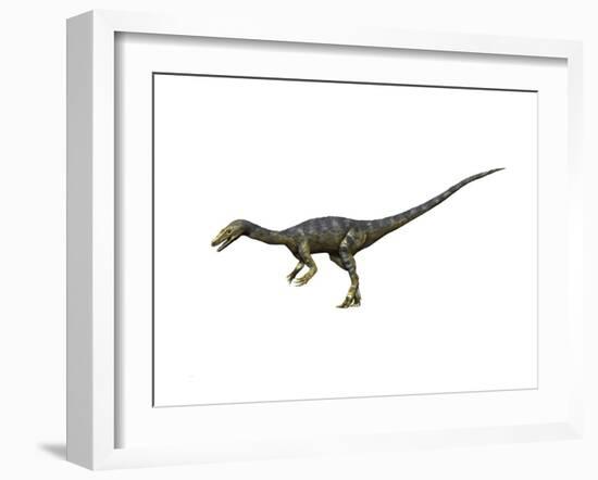 Coelophysis Dinosaur-null-Framed Art Print