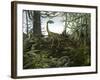 Coelophysis Dinosaurs Walk Amongst a Forest-Stocktrek Images-Framed Photographic Print