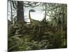 Coelophysis Dinosaurs Walk Amongst a Forest-Stocktrek Images-Mounted Photographic Print