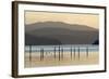 Coeur D'Alene Lake at Dusk-Nick Dale-Framed Photographic Print