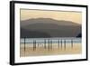 Coeur D'Alene Lake at Dusk-Nick Dale-Framed Photographic Print