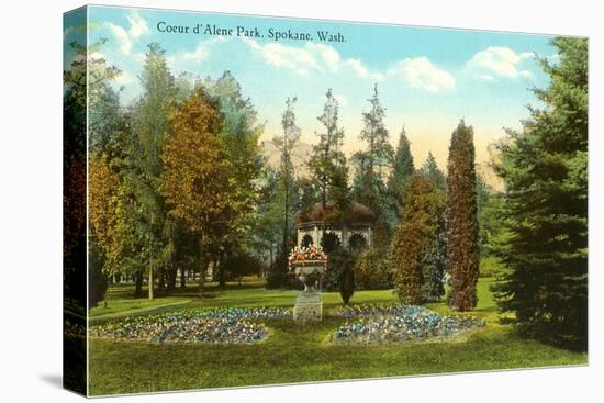 Coeur d'Alene Park, Spokane, Washington-null-Stretched Canvas