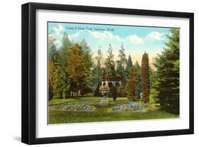 Coeur d'Alene Park, Spokane, Washington-null-Framed Art Print