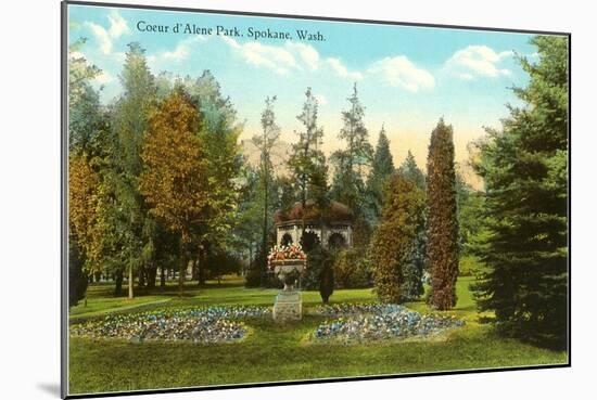 Coeur d'Alene Park, Spokane, Washington-null-Mounted Art Print