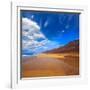 Cofete Fuerteventura Barlovento Beach at Canary Islands of Spain-Naturewolrd-Framed Photographic Print