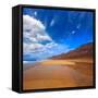 Cofete Fuerteventura Barlovento Beach at Canary Islands of Spain-Naturewolrd-Framed Stretched Canvas