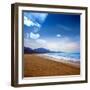 Cofete Fuerteventura Barlovento Beach at Canary Islands of Spain-Naturewolrd-Framed Photographic Print