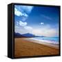 Cofete Fuerteventura Barlovento Beach at Canary Islands of Spain-Naturewolrd-Framed Stretched Canvas