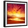 Cofete Fuerteventura Barlovento Beach at Canary Islands of Spain-Naturewolrd-Framed Photographic Print