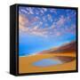 Cofete Fuerteventura Barlovento Beach at Canary Islands of Spain-Naturewolrd-Framed Stretched Canvas