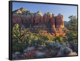 Coffe Pot Rock, Buena Vista Drive, Sedona, Arizona, Usa-Rainer Mirau-Framed Photographic Print