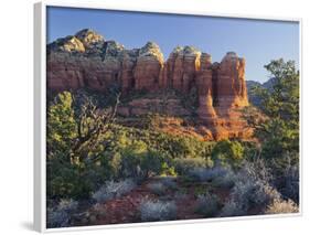 Coffe Pot Rock, Buena Vista Drive, Sedona, Arizona, Usa-Rainer Mirau-Framed Photographic Print