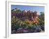 Coffe Pot Rock, Buena Vista Drive, Sedona, Arizona, Usa-Rainer Mirau-Framed Photographic Print