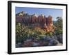 Coffe Pot Rock, Buena Vista Drive, Sedona, Arizona, Usa-Rainer Mirau-Framed Photographic Print