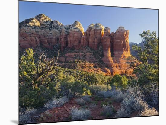 Coffe Pot Rock, Buena Vista Drive, Sedona, Arizona, Usa-Rainer Mirau-Mounted Photographic Print