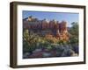 Coffe Pot Rock, Buena Vista Drive, Sedona, Arizona, Usa-Rainer Mirau-Framed Photographic Print