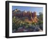 Coffe Pot Rock, Buena Vista Drive, Sedona, Arizona, Usa-Rainer Mirau-Framed Photographic Print