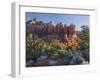 Coffe Pot Rock, Buena Vista Drive, Sedona, Arizona, Usa-Rainer Mirau-Framed Photographic Print