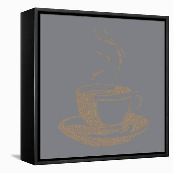 Coffee 1b-Stella Bradley-Framed Stretched Canvas