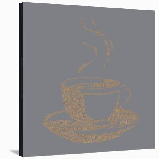 Coffee 1b-Stella Bradley-Stretched Canvas