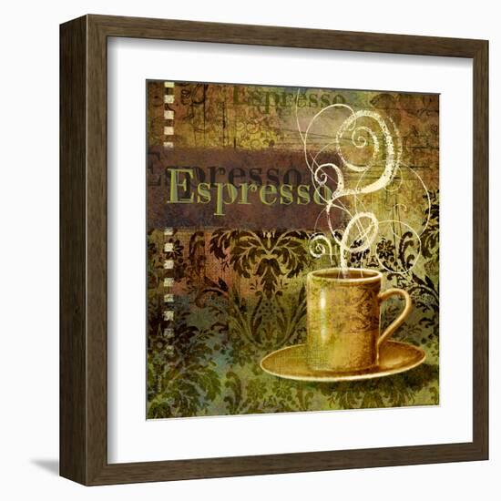 Coffee 3 Espresso-Viv Eisner-Framed Art Print