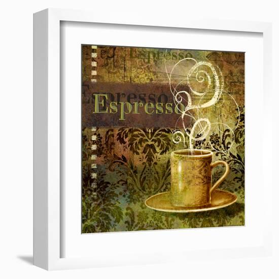 Coffee 3 Espresso-Viv Eisner-Framed Art Print