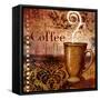 Coffee 4 Coffee-Viv Eisner-Framed Stretched Canvas