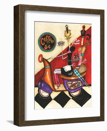 Coffee 5-Cents-Jennifer Garant-Framed Giclee Print