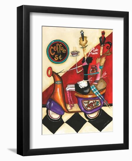 Coffee 5-Cents-Jennifer Garant-Framed Giclee Print