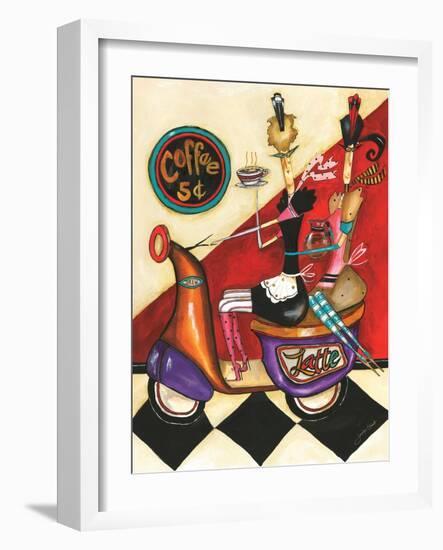 Coffee 5-Cents-Jennifer Garant-Framed Giclee Print