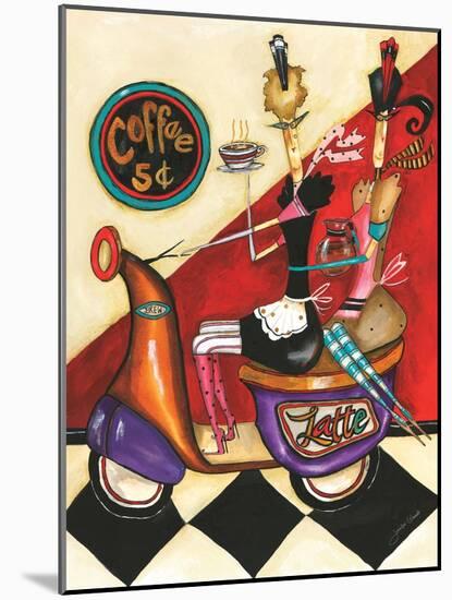 Coffee 5-Cents-Jennifer Garant-Mounted Giclee Print